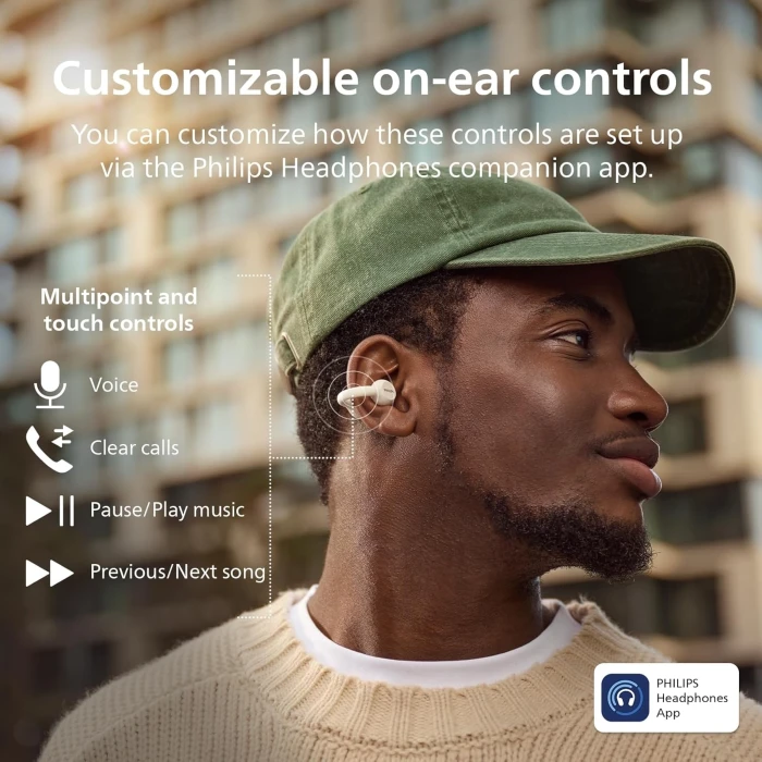 PHILIPS TAQ2000WT Bluetooth - White