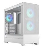 FRACTAL DESIGN POP AIR RGB WHITE TG Clear