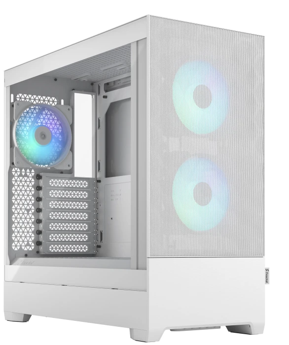 FRACTAL DESIGN POP AIR RGB WHITE TG Clear