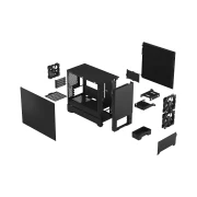 FRACTAL DESIGN POP MINI SILENT BLACK SOLID