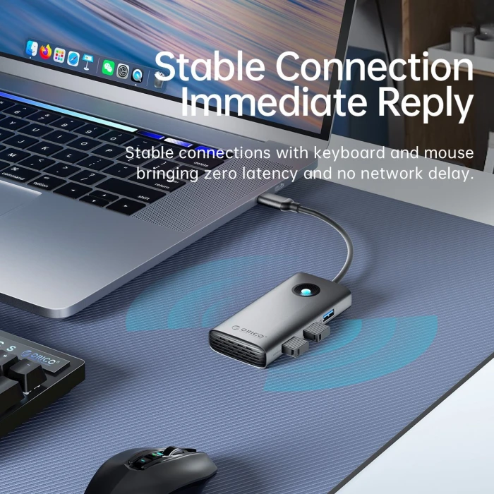 Orico Docking Station PW11-5P-GY-EP - HDMI, USB3.0 x1, USB2.0 x1