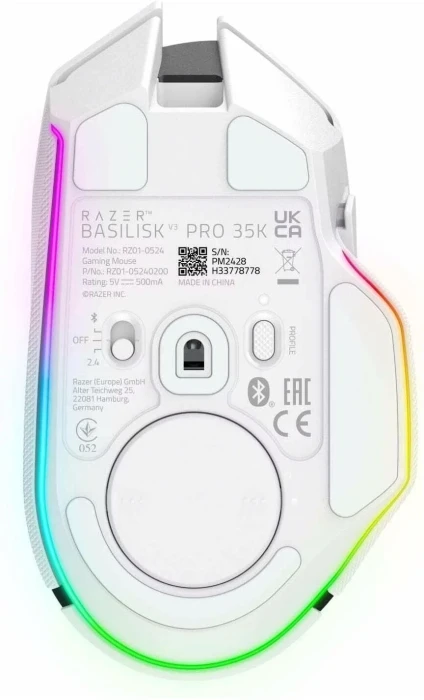 RAZER Basilisk V3 Pro 35K - White