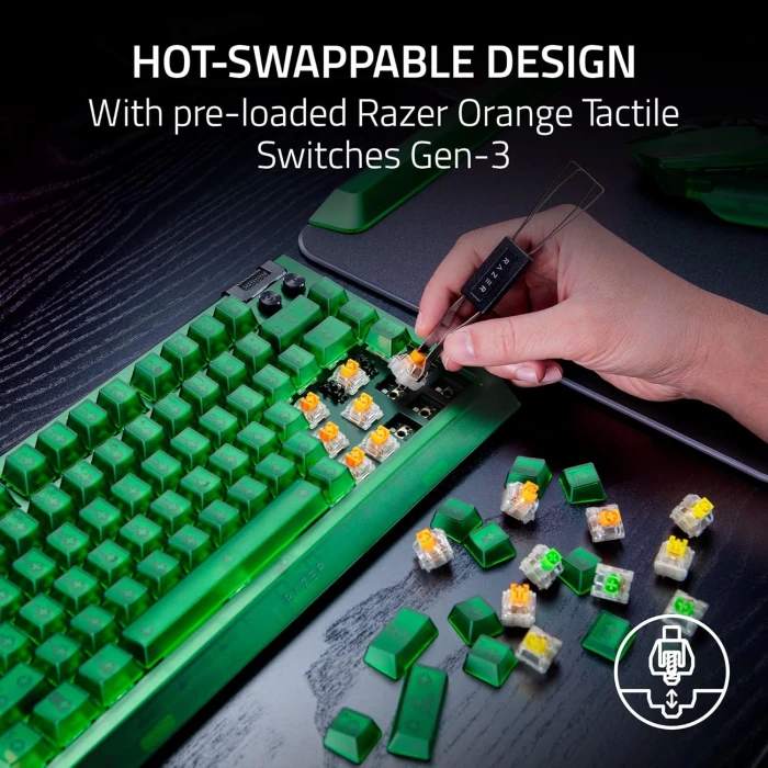 Razer BlackWidow V4 75 - Green