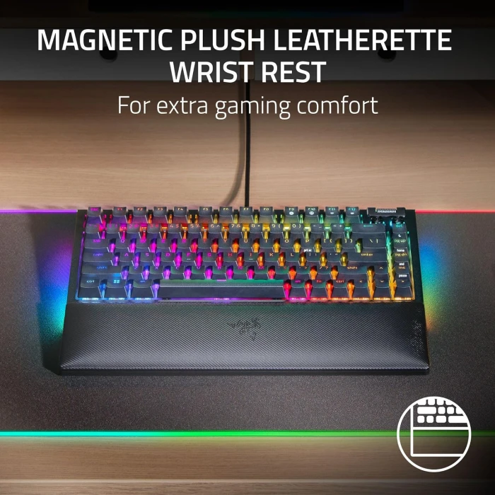 Razer BlackWidow V4 75% Tactile Switches