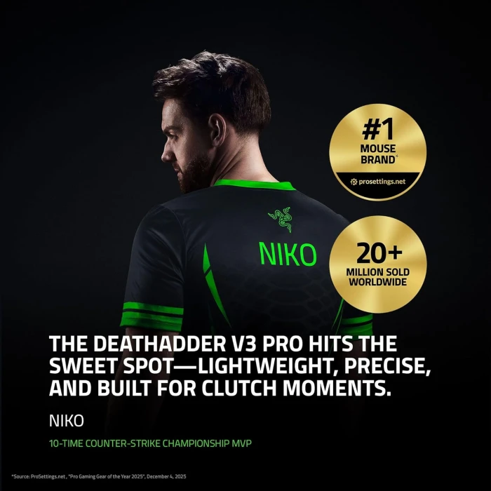 RAZER DeathAdder V3 Pro 8K - Black