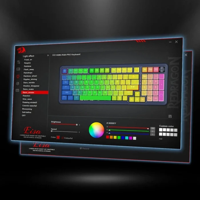 Redragon EISA K686WB-RGB-PRO