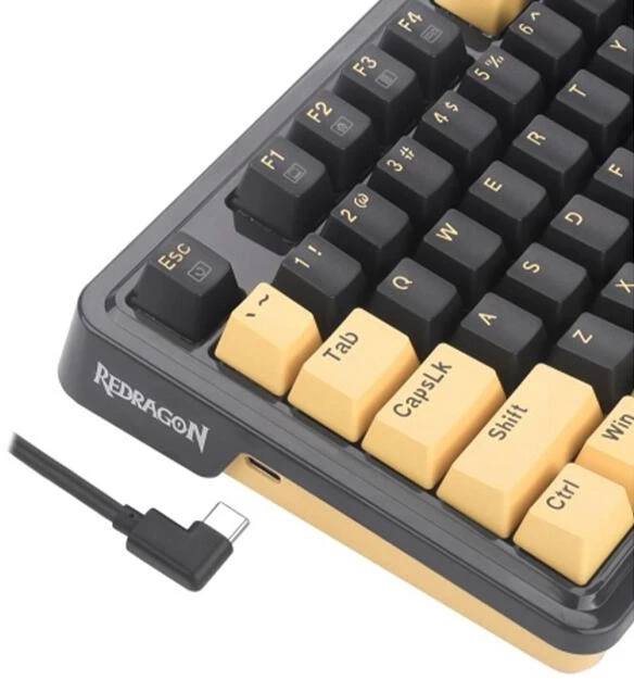 Redragon Elf PBT Gold Switch