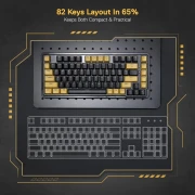 Redragon Elf PBT Gold Switch