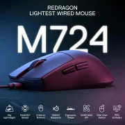 Redragon K1ng 1K M724 Black