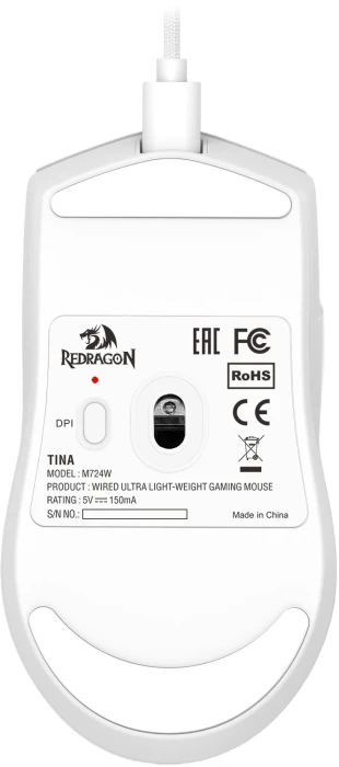 Redragon K1ng 1K M724W White