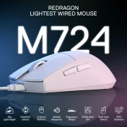 Redragon K1ng 1K M724W White