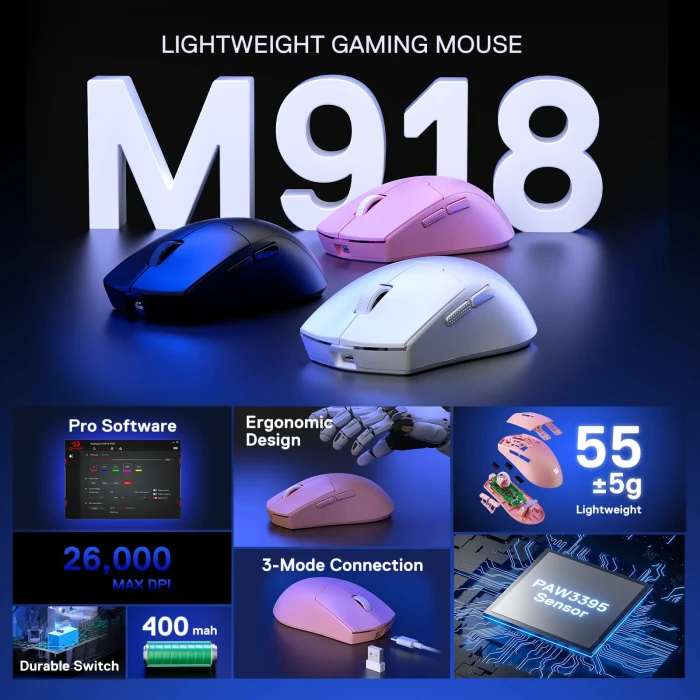 Redragon K1ng Pro Max M918-PRO
