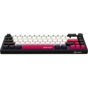 LORGAR KBP70MW Wireless PBT Black