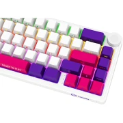 LORGAR KBP70MW Wireless PBT White