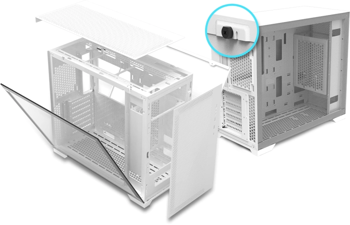 FSP CMT580B Mesh TG Черна