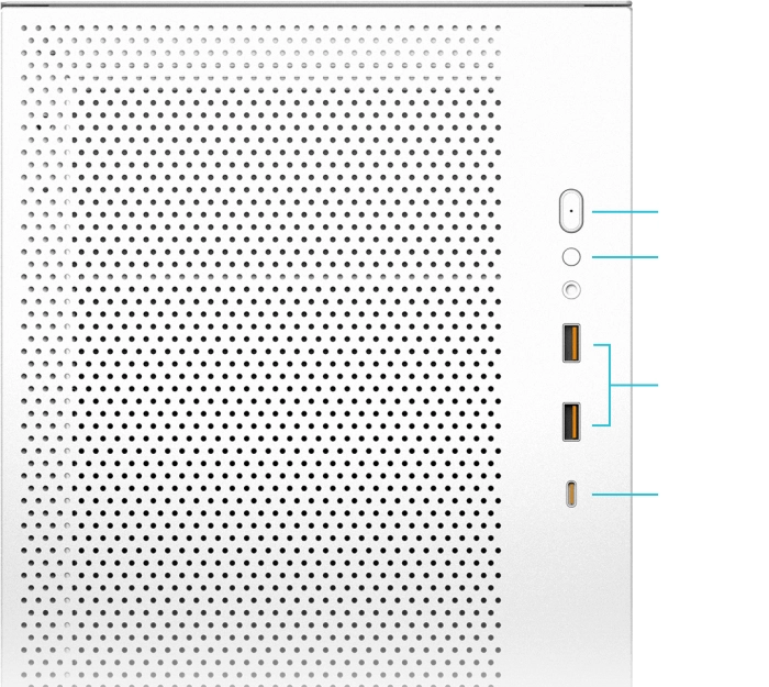 FSP CMT580B Mesh TG Черна