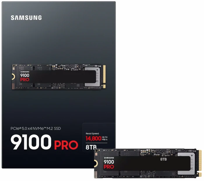 SAMSUNG 9100 PRO PCIe 5.0 - 8TB