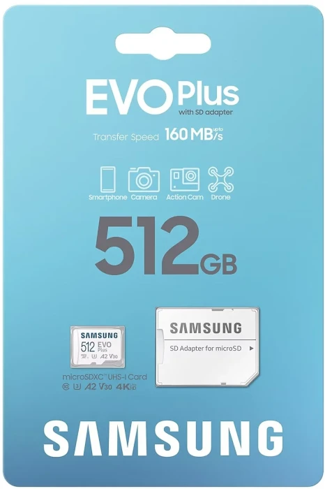 SAMSUNG EVO PLUS microSD 512GB