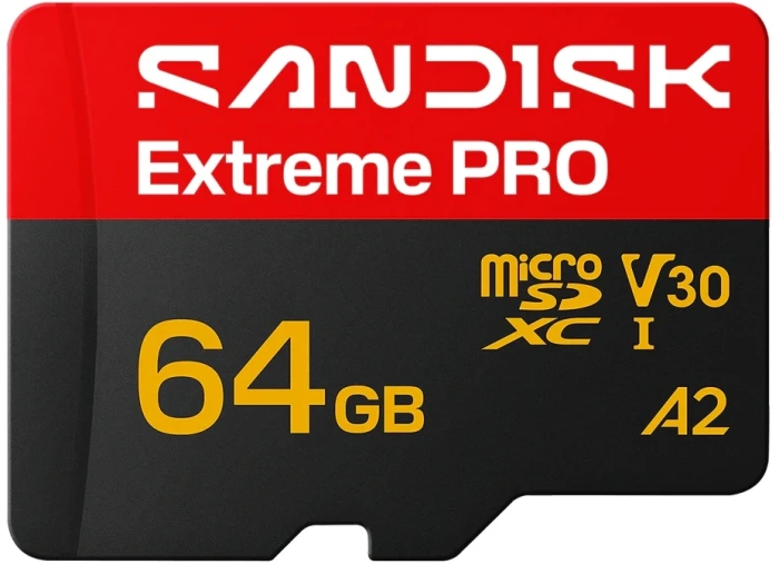 SanDisk Extreme Pro microSD - 64GB
