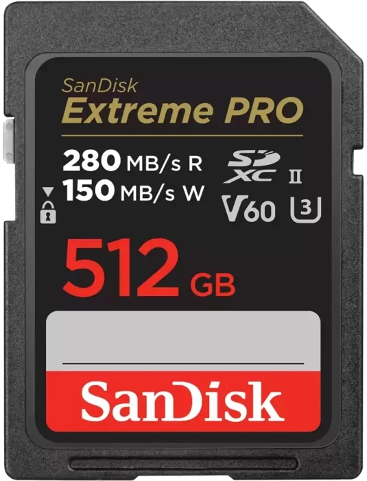 SANDISK Extreme PRO SD - 512GB