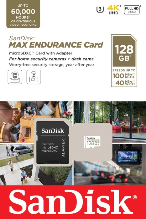 SANDISK MAX Endurance micro SDXC 128GB