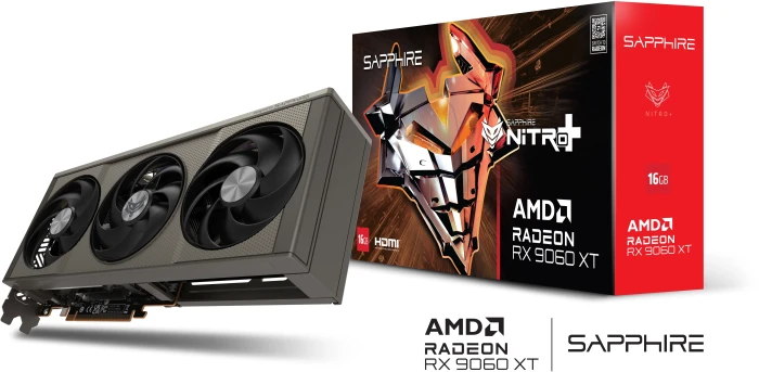 SAPPHIRE NITRO+ RX 9060 XT 16GB OC