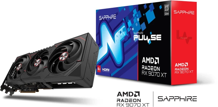 SAPPHIRE PULSE RX 9070 XT 16GB
