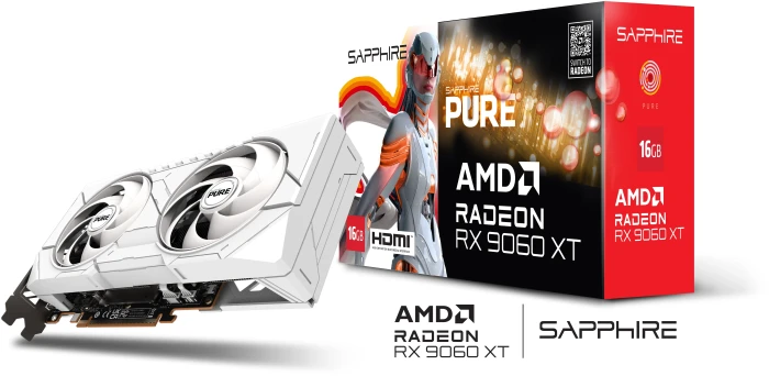 SAPPHIRE PURE RX 9060 XT 16GB