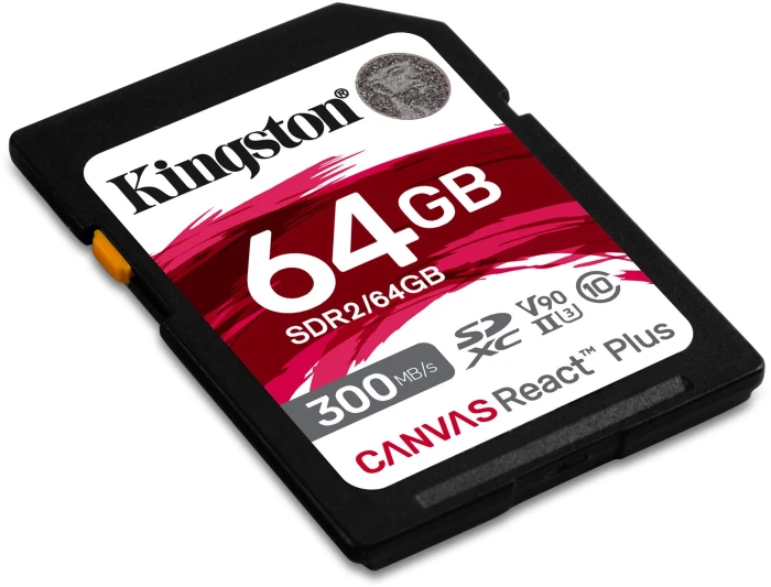 Kingston Canvas React Plus SDXC 64GB
