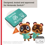 SanDisk microSD Nintendo Switch 512GB