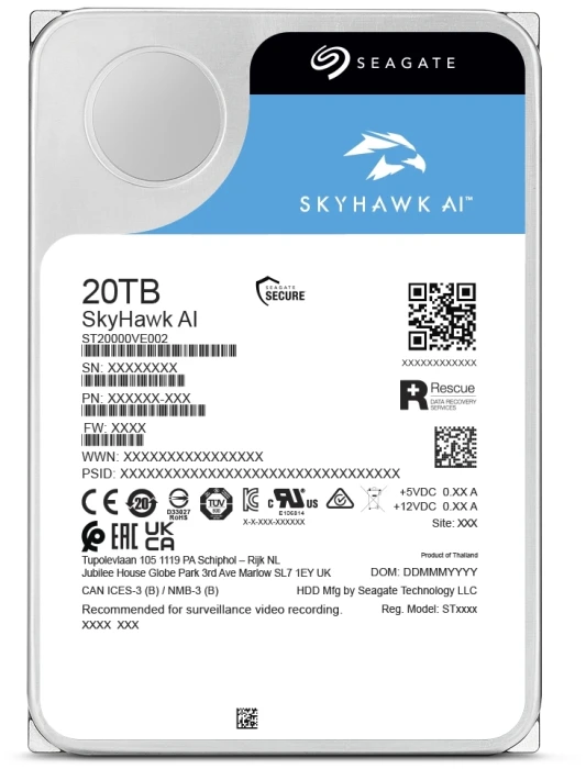 SEAGATE SkyHawk AI - 20TB