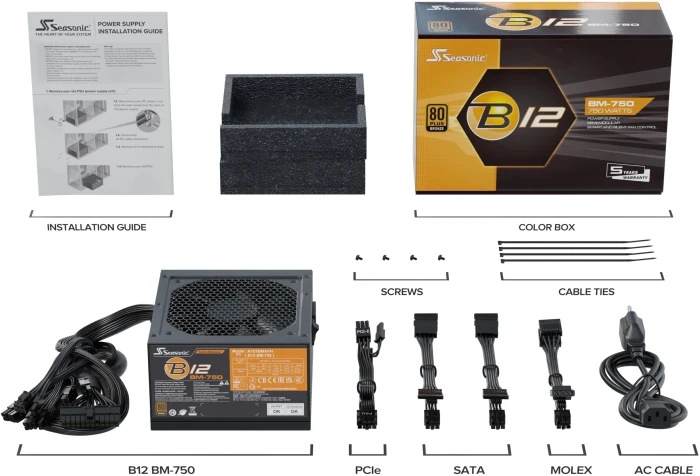 Seasonic B12 BM Bronze 750W