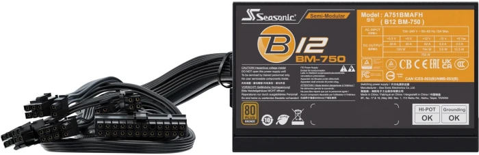Seasonic B12 BM Bronze 750W