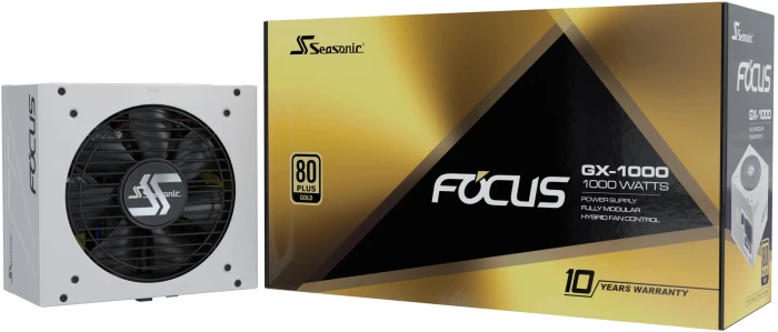 SEASONIC FOCUS GX White Gold 1000W