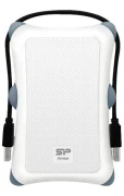 Удароустойчиво чекмедже за 2.5" диск Silicon Power Armor A30 USB 3.0 White