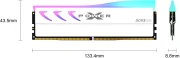 16GB DDR5-6000 CL36 Silicon Power XPOWER Storm RGB White