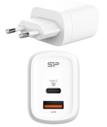 SILICON POWER Boost Charger QM25 30W USB Type-A/Type-C White