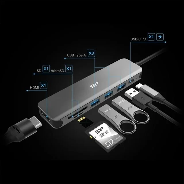 Silicon Power Boost SU20 USB-C 7in1