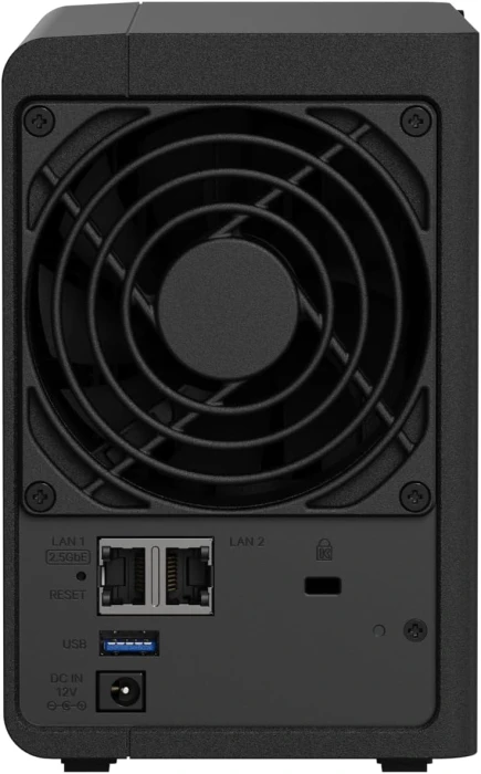 Мрежов сторидж Synology DS225+, за 2 диска, Intel Celeron J4125 - 4 Cores