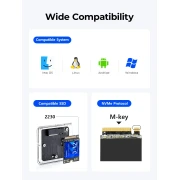 Orico Case M.2 2230 NVMe - 10Gbps