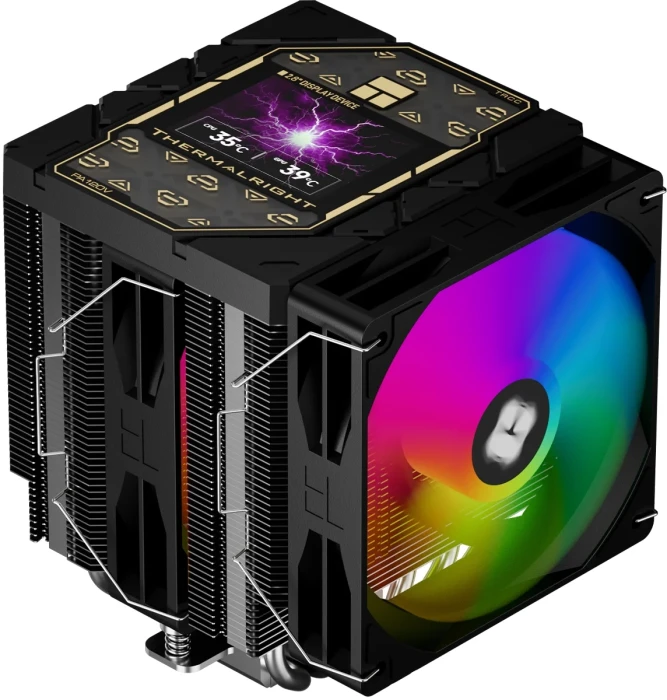 Thermalright Peerless Assassin 120 Vision ARGB Black 2.8" Display
