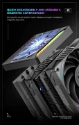 Thermalright Peerless Assassin 120 Vision MAX ARGB Black 5" Display