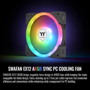 Thermaltake SWAFAN EX12 ARGB Black 3in1