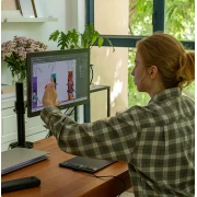 Графичен таблет HUION Kamvas Pro 19 USB-C Тъмно сив