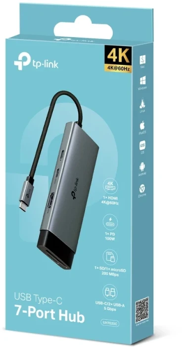 TP-Link UH7020C Type-C 7 in 1 Hub