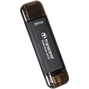 Transcend SSD ESD310C Black 256GB