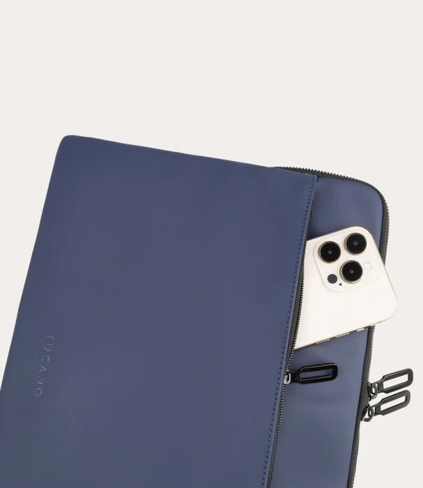 TUCANO GOMMO SLEEVE - 15.6” Blue