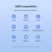 Orico хъб USB3.0 HUB 4 port - Type C input TWU3-4A-BK