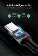 Ugreen кабел USB 2.0 Type-C M/M US316, 100W, 5A, 3m - 90120