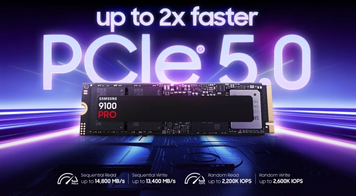 SAMSUNG 9100 PRO PCIe 5.0 - 8TB